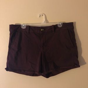 AEO Twill X Midi Shorts